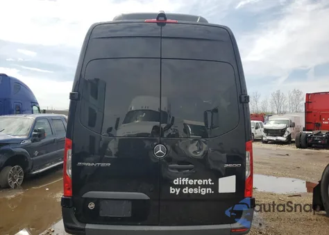 2019 Mercedes-Benz Sprinter 2500/3500 z USA, uszkodzony, nr VIN WDZPF1CD1KT010216